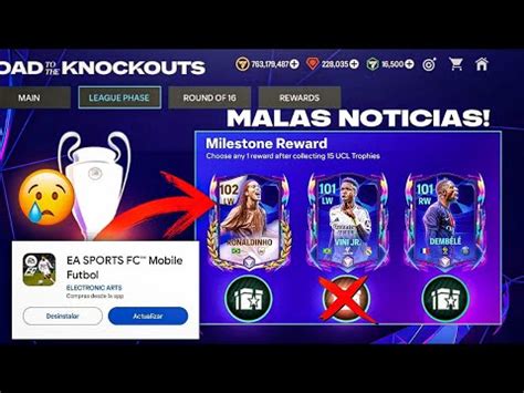 MALAS NOTICIAS EN LA NUEVA ACTUALIZACIÓN DE HOY DE FC MOBILE 25