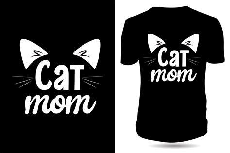 Cat Mom Tshirt Design Graphic By Ui Sahirsulaiman · Creative Fabrica