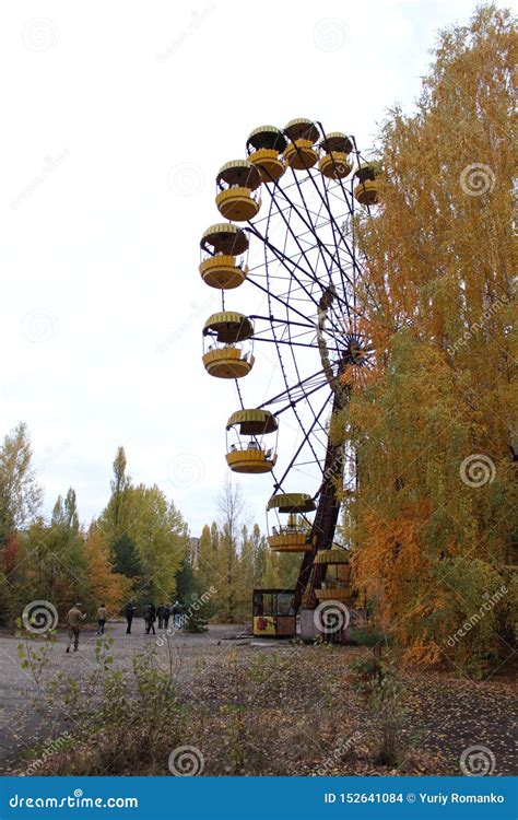 Amusement Park in Pripyat Town. Chernobyl Disaster Stock Photo - Image ...