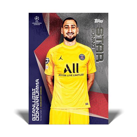 Topps Summer Signings Uefa Champions League Soccer Cards