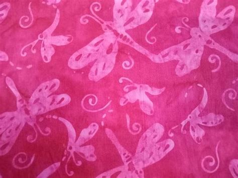 Dragonflies Butterflies Batik I Love Country