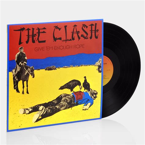 The Clash - Give 'Em Enough Rope LP Vinyl Record