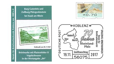 Tipp zum Wochenende 70 Jahre Rheinland Pfalz Großtausch in Koblenz