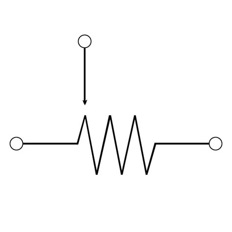 Potentiometer Symbol