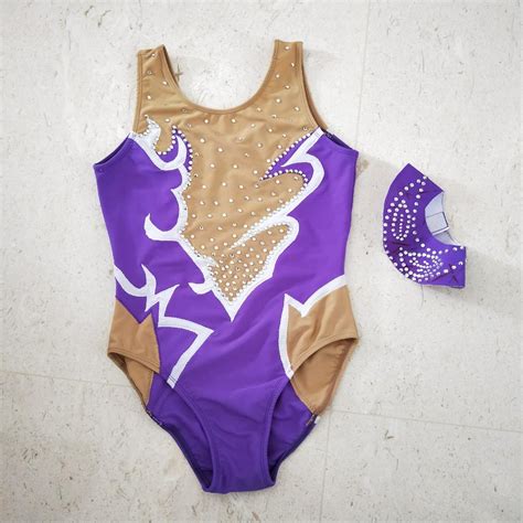 Synchronized Swimming costume with hair piece, Sports Equipment, Sports & Games, Water Sports on ...