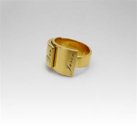 Customized Name Jewelry Mother Ring Personalized Gold Ring - Etsy