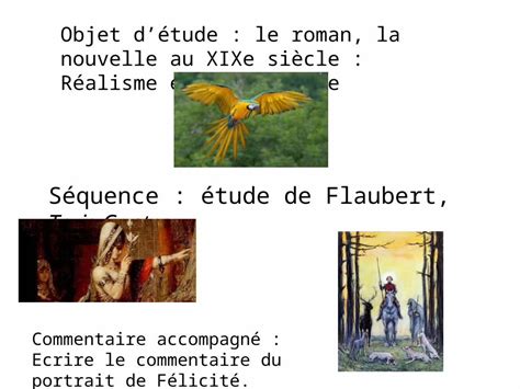 Ppt Objet D Tude Le Roman La Nouvelle Au Xixe Si Cle R Alisme Et