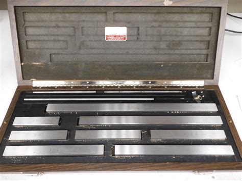 Starrett Long Gage Block Set Metric Set Model Ss Ma X Pd