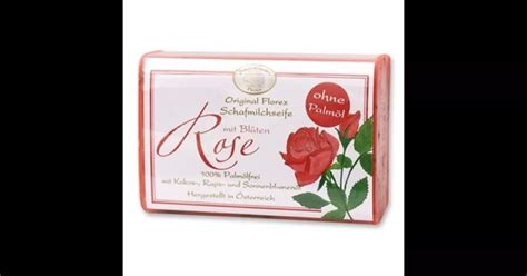 Schafmilchseife Rose ohne Palmöl