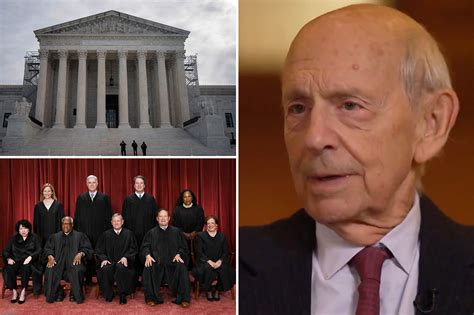 Former Justice Stephen Breyer Signals Support For Term And Age Limits