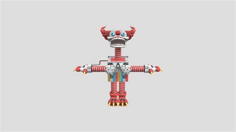 Clown Boxy Projectplaytime Phase 2 Download Free 3d Model By Stinger Entertainment Stinger