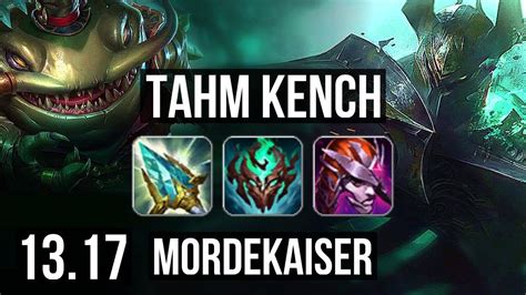 Tahm Vs Morde Top 22m Mastery 7 Solo Kills 400 Games Euw