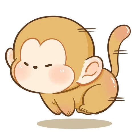 Pin By Koro Tutu On Cute Cat Monkey Drawing Cute Drawings Easy Drawings