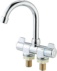 Rv Kitchen Faucet Foldable RV Faucet Rotating Two Handle Deck Wall Mounted RV Kitchen Faucet Hot