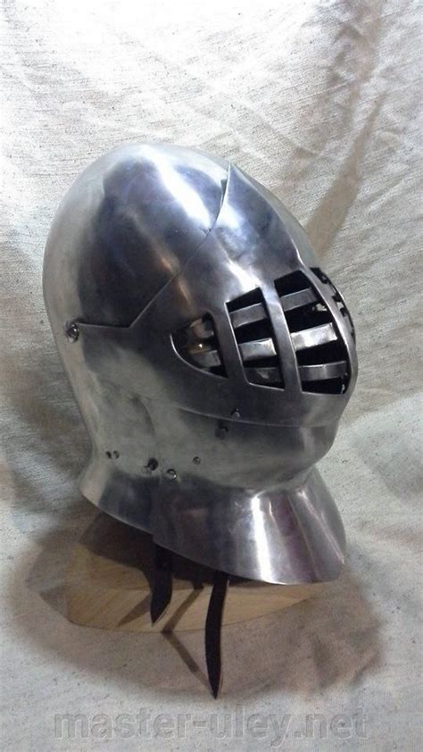 Grand Armet Victor” With Grill Medieval Helmets Crusader Helmet