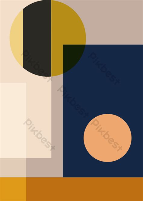 geometric color blocks pattern block background psd