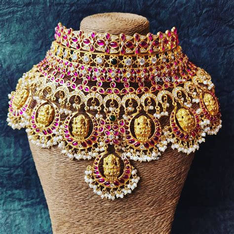 Beautiful Bridal Choker From Bcos Its Silver South India Jewels