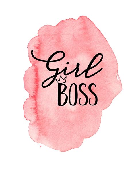 Girl Boss Svg File Girl Boss Printable And Cut Design Svg Etsy