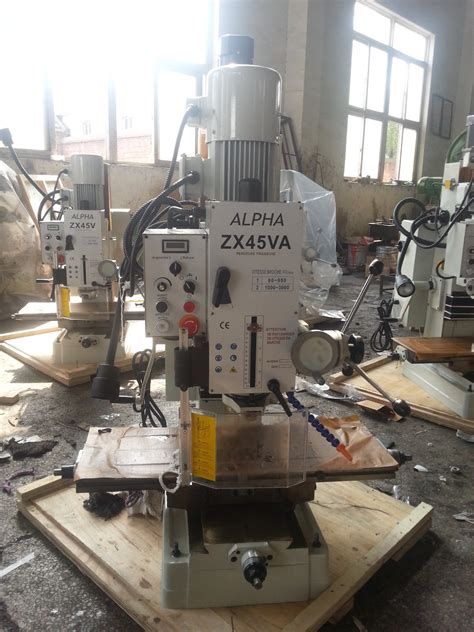 Zx V Small Gear Drive Senmo Mini Drilling Milling Machine China