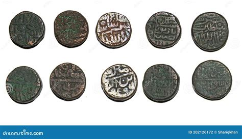 Delhi Sultanate Tughlaq Dynasty Billon Metal Coin 14th Century Royalty ...