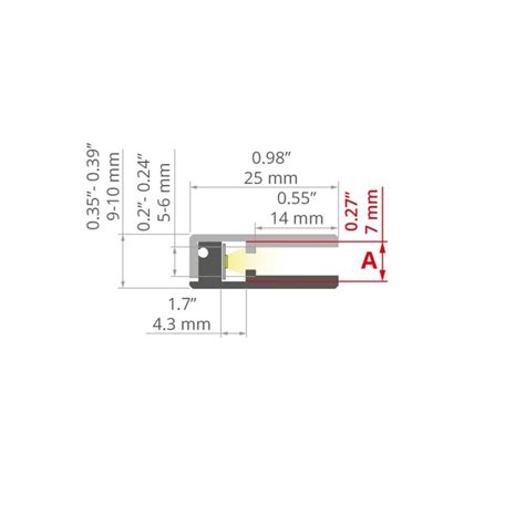 LED Profilis KRAV 56 Anoduotas 2m