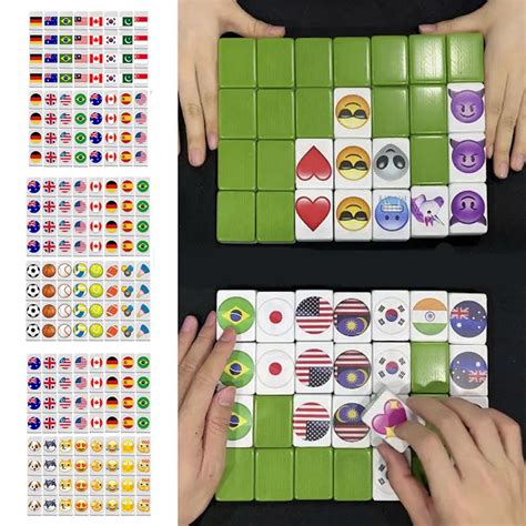 Blocks Tiktok Seaside Escape Mahjong Tile Game With Pattern Of Flag