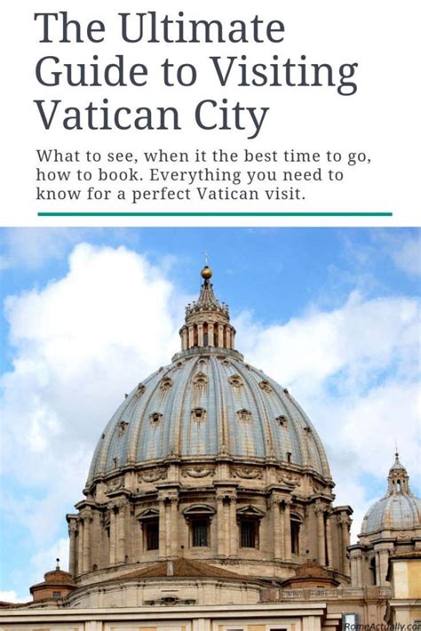 Visiting Vatican City In Rome An Easy And Complete Guide