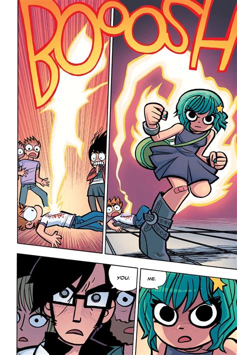 Scott Pilgrim Poster Comic