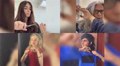 70 actrices se cortan el cabello en solidaridad con mujeres iraníes