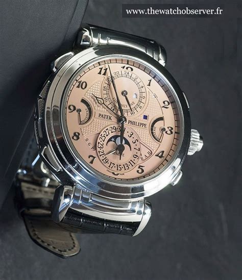 Patek Philippe Grandmaster Chime Acier Prix Photos Avis TWO