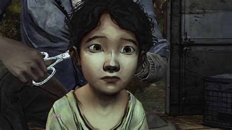 The Walking Dead Season 1 Part 25 Showing Clementine How To Defend Herself Her New Haircut