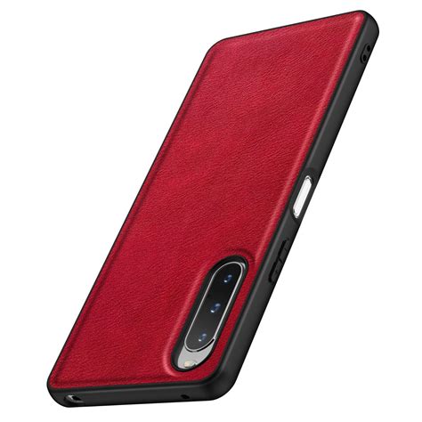 For Sony Xperia 1 5 10 V Iv Iii Ace Hybrid Pu Leathertpu Back Case