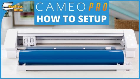 Introducing The Silhouette Cameo Pro 24 Wide Vinyl Cutter Setup Youtube