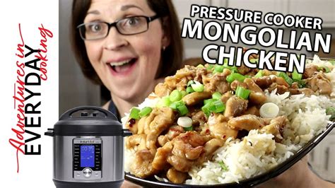 5 Minute Pressure Cooker Mongolian Chicken Adventures In Everyday Cooking Instant Pot Teacher