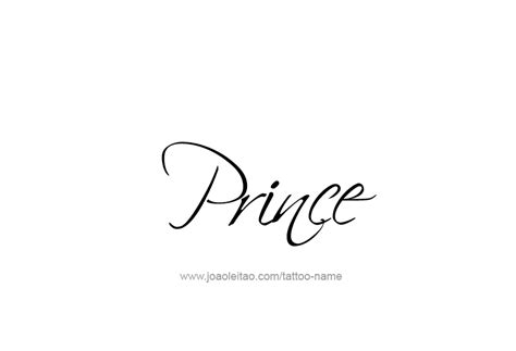 Prince Name Design