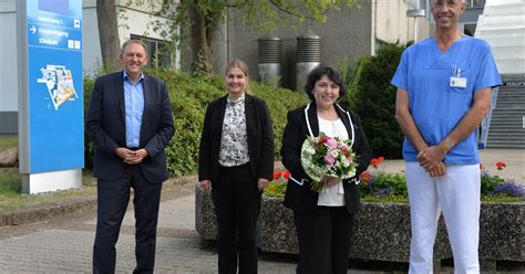 Begrüßung der neuen Pflegedirektorin Klinikum Herford