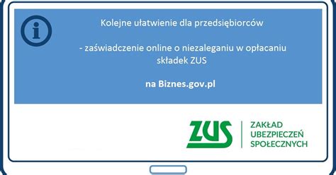 Zawiadczenie O Niezaleganiu W Zus Podpis Elektroniczny