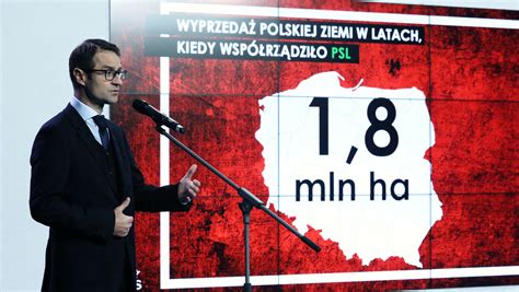 Konferencja szefa sztabu wyborczego PiS Tomasza Poręby Wiadomości