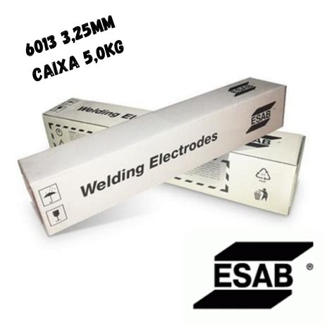 Eletrodo E6013 3 25mm Weld Esab 1kg R 120 32