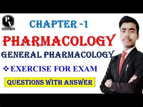 Chapter Pharmacology Complete Exercise Important Questions With