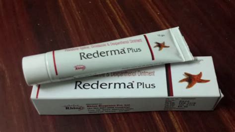 Rederma Plus Ointment Dexpanthenol Povidon Iodine Ornidazole Uses