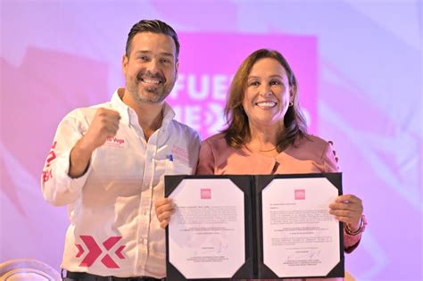 Designa Fuerza Por México A Rocío Nahle Como Su Candidata Al Gobierno