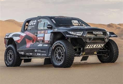 Toyota Present Las Nuevas Hilux Para El Dakar Y W Rc Auto X Arg