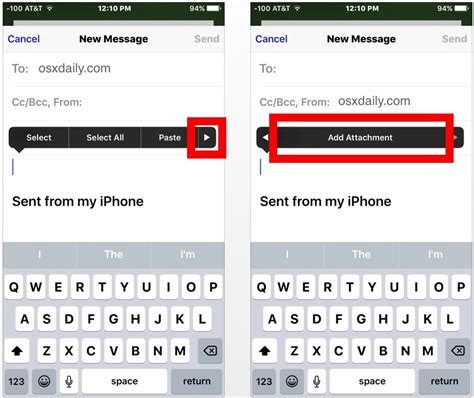 How To Add Email Attachments In Mail For Iphone Ipad