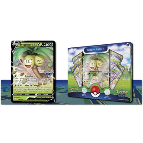 Box Exeggutor De Alola V Cartas Copag Submarino