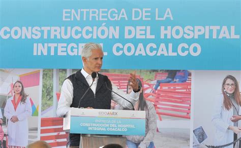 Entrega Alfredo Del Mazo Maza Hospital Integral Coacalco