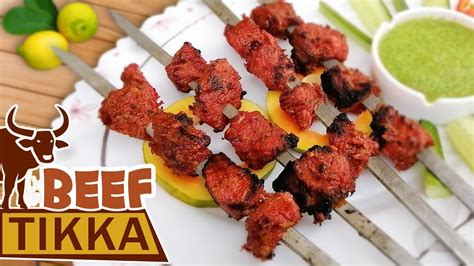 Spicy Bbq Beef Tikka Boti Pakistani Recipe By Food Fiction Youtube