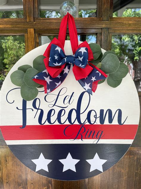 4th Of July Independence Day Let Freedom Ring Patriotic Usa Summer