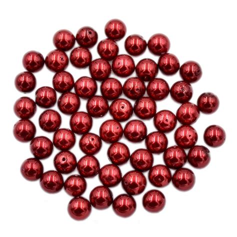 Top Quality Czech Satin Luster Glass Pearl Round Loose Beads Bag 1 Ad Beads