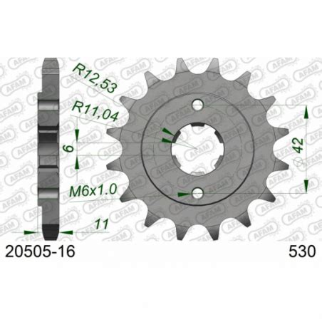 01073162 Afam Kit Chaine Acier Honda Cb 650 C 1980 Pignons 16 Dents